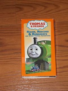 Thomas the Tank Engine & Friends Races Rescues & Runaways VHS Video