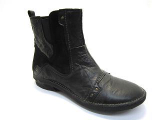 ladies khrio ankle boot 27146rnn black leather more options size