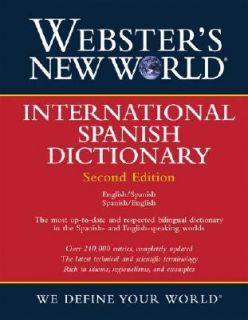  Spanish Dictionary Websters New World Diccionario Internacional 