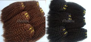 virgin brazilian kinky afro curly hair extensions 1pc more options 