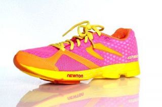New Womens Newton Distance U Running Shoes Pink/Orange 10
