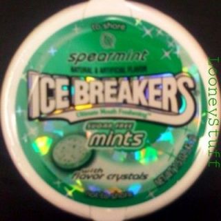 ICE BREAKERS MINTS SPEARMINT Sugarfree 16 1.5oz Packs