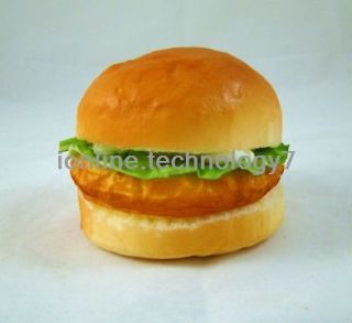   yummy Chicken Hamburger Plastic Artificial House Party Kitchen Decor