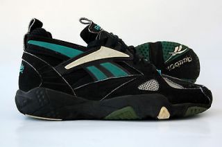 vintage 90s REEBOK SNEAKERS shoes SHAQ ATTAK PUMP SATELLITE ABOVE THE 