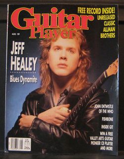   magazine, August 1989, Jeff Healey, John Entwistle/Who, Fishbone