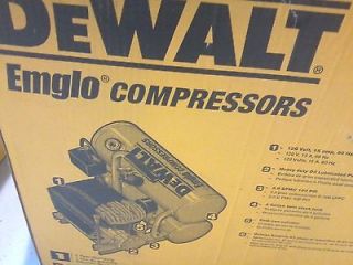 DEWALT D55153 4 Gallon Portable Electric Steel Yellow Air Compressor