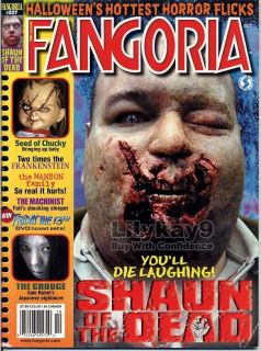 Fangoria 237 SHAUN OF THE DEAD Grudge CHARLES MANSON Seed of Chucky 