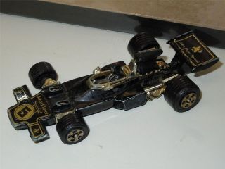 Vintage 5 Lotus F.I. John Player Special Black Ad Indy Race Racing 