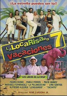 La Risa En Vacaciones #7 DVD NEW Pedro Pablo Y Paco Factory Sealed