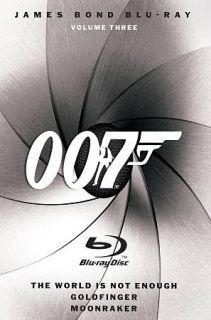 James Bond Blu ray Collection   Vol.3 Blu ray Disc, 2009, 3 Disc Set 