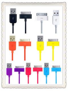 New 3ft USB Data Charger Cable for Apple iPhone 3G 3GS 4G 4S iPod Nano 