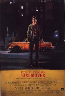 TAXI DRIVER MOVIE POSTER Robert De Niro RARE HOT NEW   PRINT IMAGE 