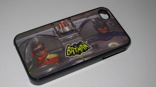 iphone 4 4s mobile phone hard case cover Batman and Robin in Batmobile 