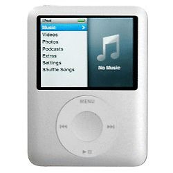 Apple iPod Nano 3rd Gen 4GB Silver   Fair Condition