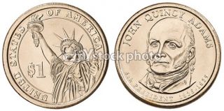 Dollar, 2008, John Quincy Adams, Presidents