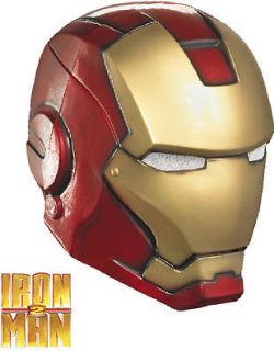 New Marvel Iron Man 2 Movie 2 Piece Costume Helmet