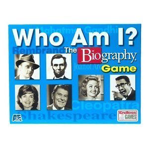 Who am I?   The Biography Game by Endless Games 2000