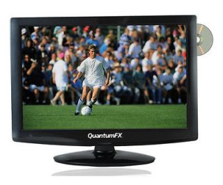 19 QuantumFX TV LED1912D LED AC/DC Widescreen Digital TV w/ DVD