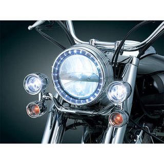 KURYAKYN PHASE 7 LED MOTORCYCLE HEADLIGHT FOR HARLEY AND METRIC 
