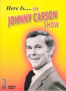 Here IsThe Johnny Carson Show DVD, 2005, 3 Disc Set