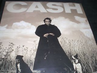 JOHNNY CASH American Recordings vinyl LP unplayed