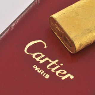 Authentic 1990s Cartier Gold Tone Cigarette Lighter