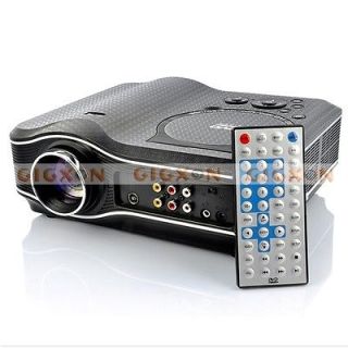   Projector LED Home Office Display Device DVD/AV/TV/USB/​SD White