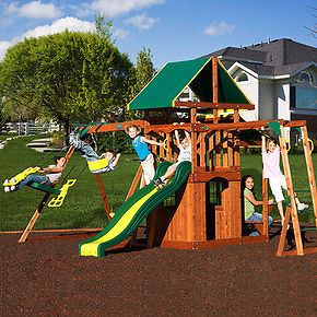 Newly listed NEW ALL CEDAR OUTDOOR PLAY SET SWING SWING SET WOODEN