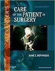 Alexanders Care of the Patient in Surgery by Jane C. Rothrock (2010 