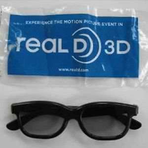   Real D 3D Glasses Lot (Sealed Digital Movie Theater Passive 3 D Gogs