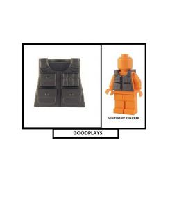 custom lego military army tactical vest for minifig new time