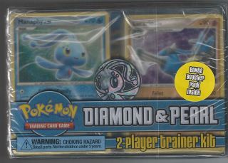   DP Diamond & Pearl 2 Player Trainer Kit w/ Pokemon Booster Pack