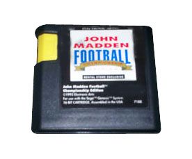 John Madden Football 93 Championship Edition Sega Genesis, 1993 