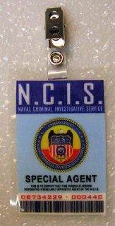 ncis tv series id badge special agent 