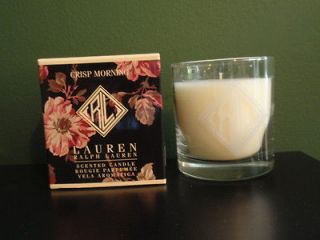 ralph lauren crisp morning scented candle 7 2 oz nib
