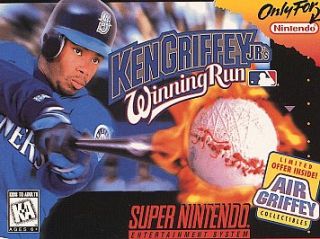 Ken Griffey Jr.s Winning Run Super Nintendo, 1996
