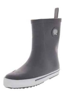 Khombu NEW Haily Gray Signature Pull On Rain Boots Shoes 8 BHFO