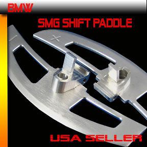 SMG SHIFT PADDLE SILVER ALUMINUM shifter paddles FOR BMW E46 M3