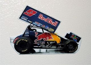 Joey Saldana #9 Red Bull Sprint Car Fridge/Tool Box Magnet