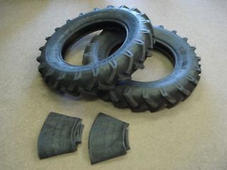 TWO New 7.50 20 Lug Tractor Tires and Tubes 8 ply