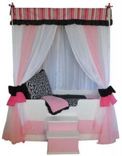   Princess Canopy BedGirls BeddingCano​py Bed, girls furniture