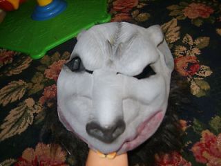 Big Bad Wolf grouchy evil scary adult size Halloween costume mask 