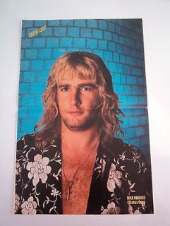 STATUS QUO Poster / Pin Up 17 x 11 magazine centerfold   Rick in 