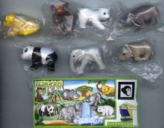 set kinder surprise baby natoons animals germany new from germany