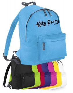 love KATY PERRY girls school bag backpack pink purple red black lime