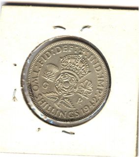 great britain florin two shillings 1942  15