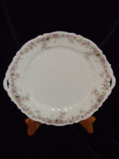 Vintage C. Tielsch & Co. Floral Patterned Porcelain Tray Made in 