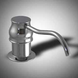 new chrome kitchen faucet sink soap dispenser pump bath time