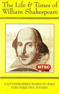 william shakespeare life times vhs biography  19