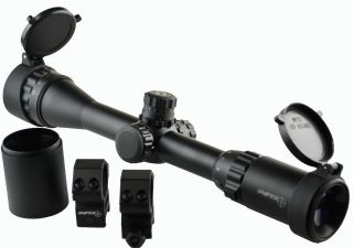 Sniper scope LT3 9X32AOL with ring,QTA W/E,side RGB ILL,sunshade,flip 